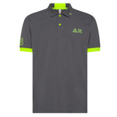 Polo uomo Logo Fluo