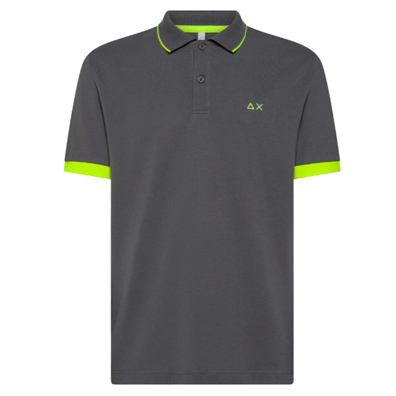 Polo uomo Small Stripe Fluo