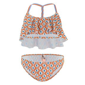 Bikini bambina Volant Caramel