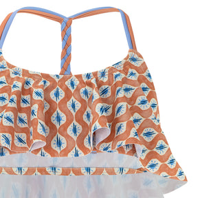 Bikini bambina Volant Caramel