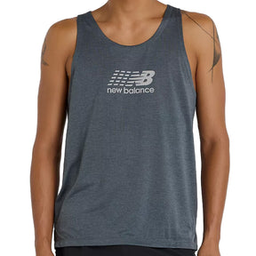 Canotta uomo Athletics Reflective Graphic Singlet