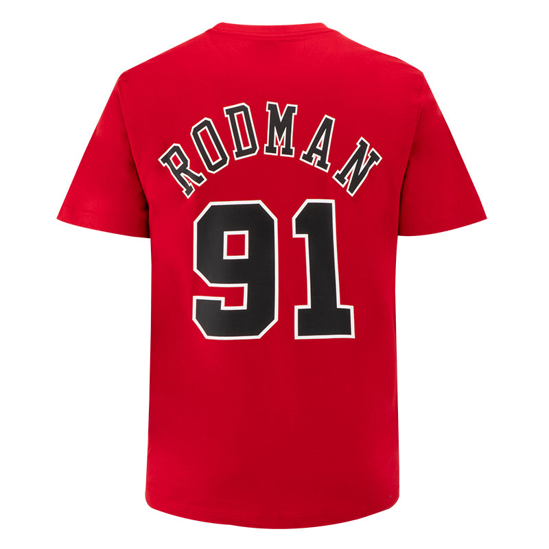 T-Shirt uomo Chicago Bulls Dennis Rodman