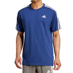 T-Shirt uomo Own The Run 3 Stripes