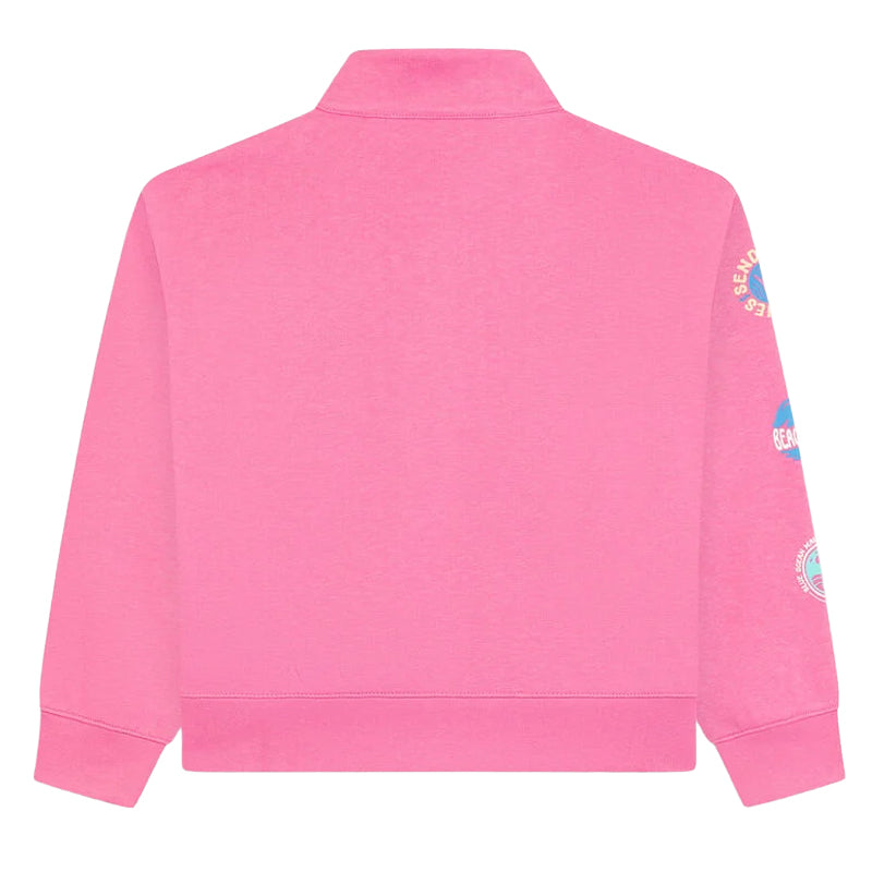 Felpa bambina zip Graphic