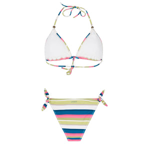 Bikini donna Caley Striped triangle