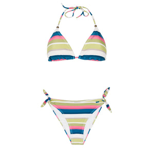 Bikini donna Caley Striped triangle