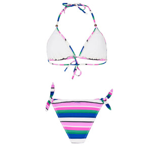 Bikini donna Caley Striped triangle