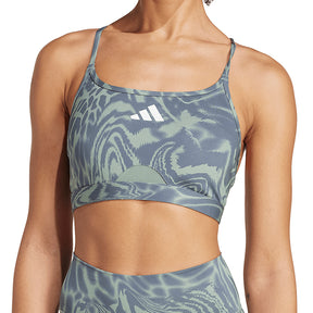 Reggiseno donna Aeroreact Training Light Support 3-Stripes
