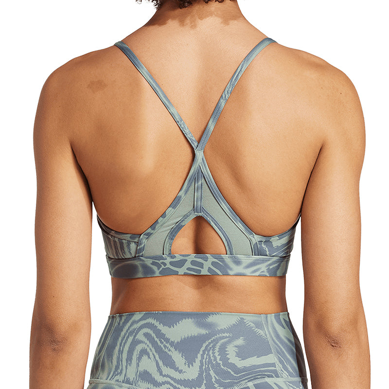 Reggiseno donna Aeroreact Training Light Support 3-Stripes