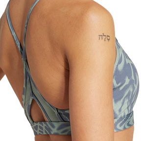 Reggiseno donna Aeroreact Training Light Support 3-Stripes