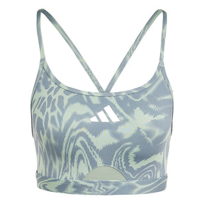 Reggiseno donna Aeroreact Training Light Support 3-Stripes