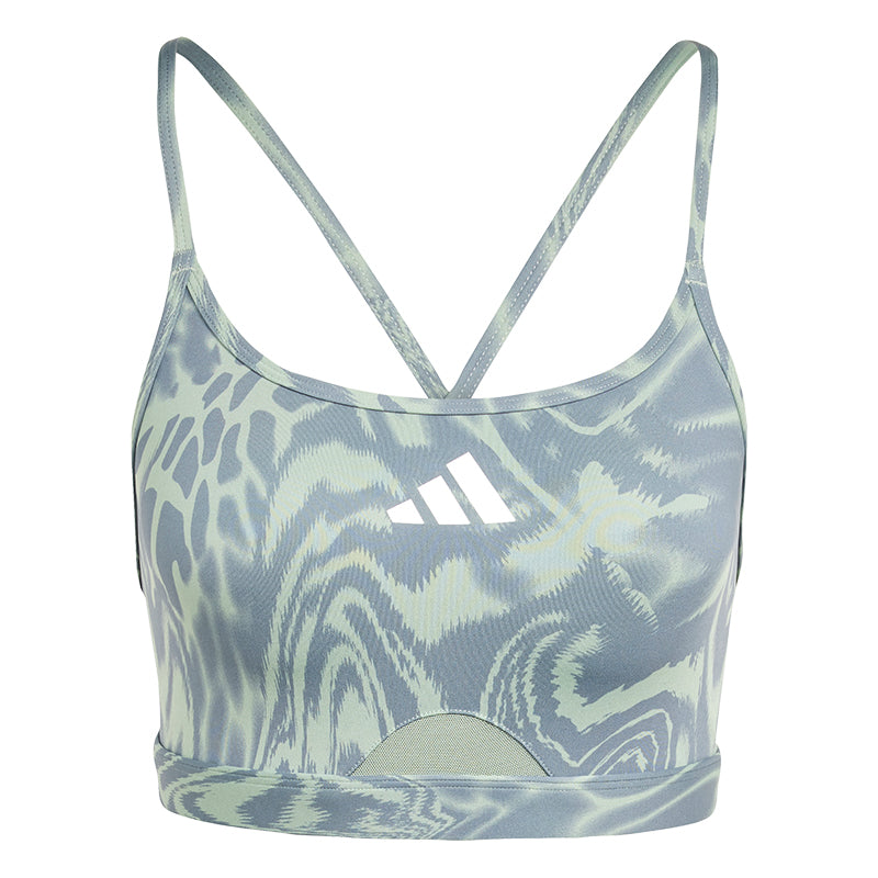 Reggiseno donna Aeroreact Training Light Support 3-Stripes
