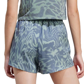 Pantaloncino donna Train Essentials Allover Print