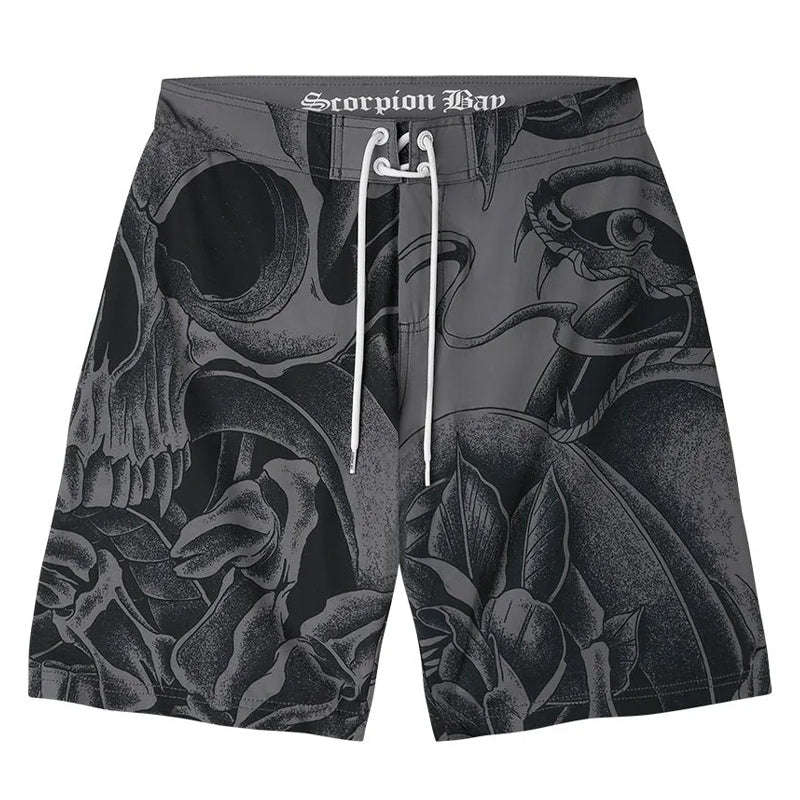 Boxer uomo Snake e Flowers