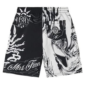 Boxer bambino Surfing Skeleton