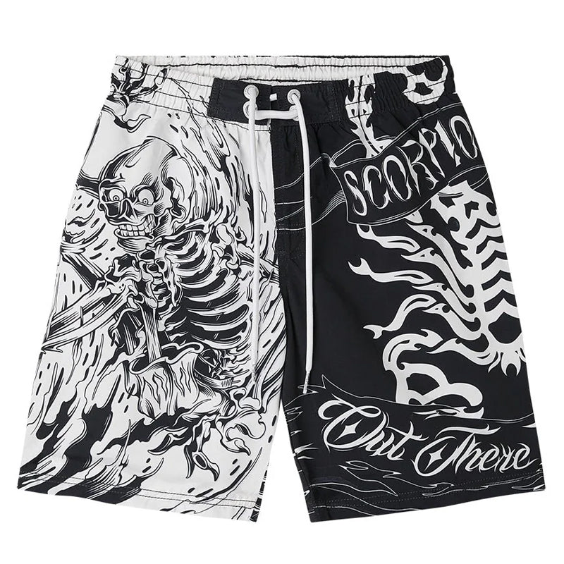 Boxer bambino Surfing Skeleton