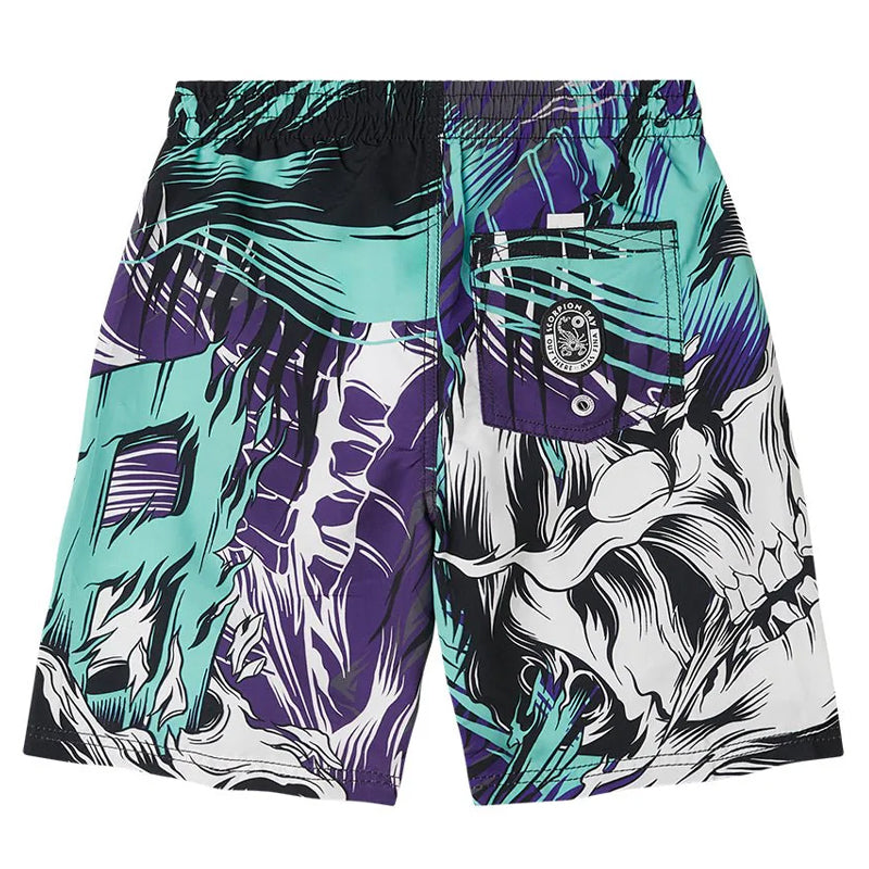 Boxer bambino Neon Skull