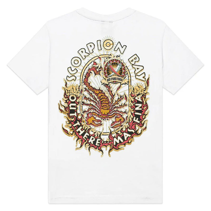 T-Shirt bambino Logo Y Fuego