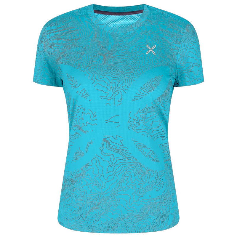 T-shirt donna Topographic Sublime