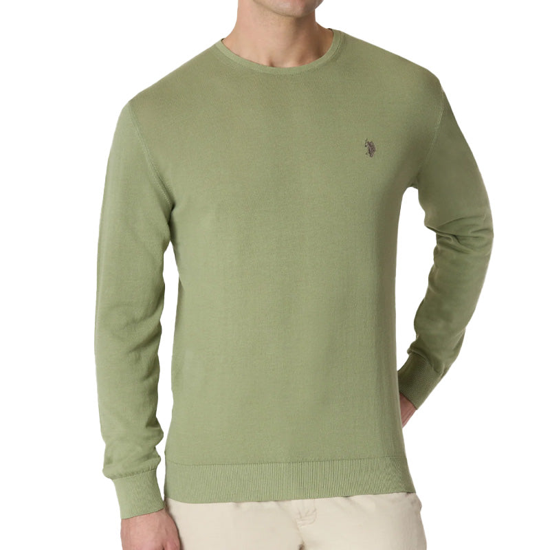 Maglione uomo cotone crepe