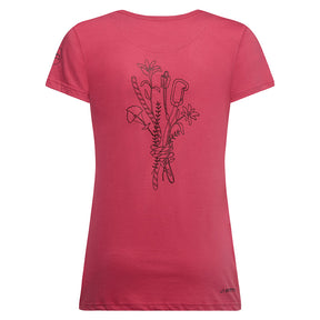 T-shirt donna Climb Flower