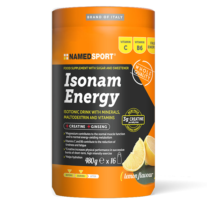 Isonam Energy Lemon 480g