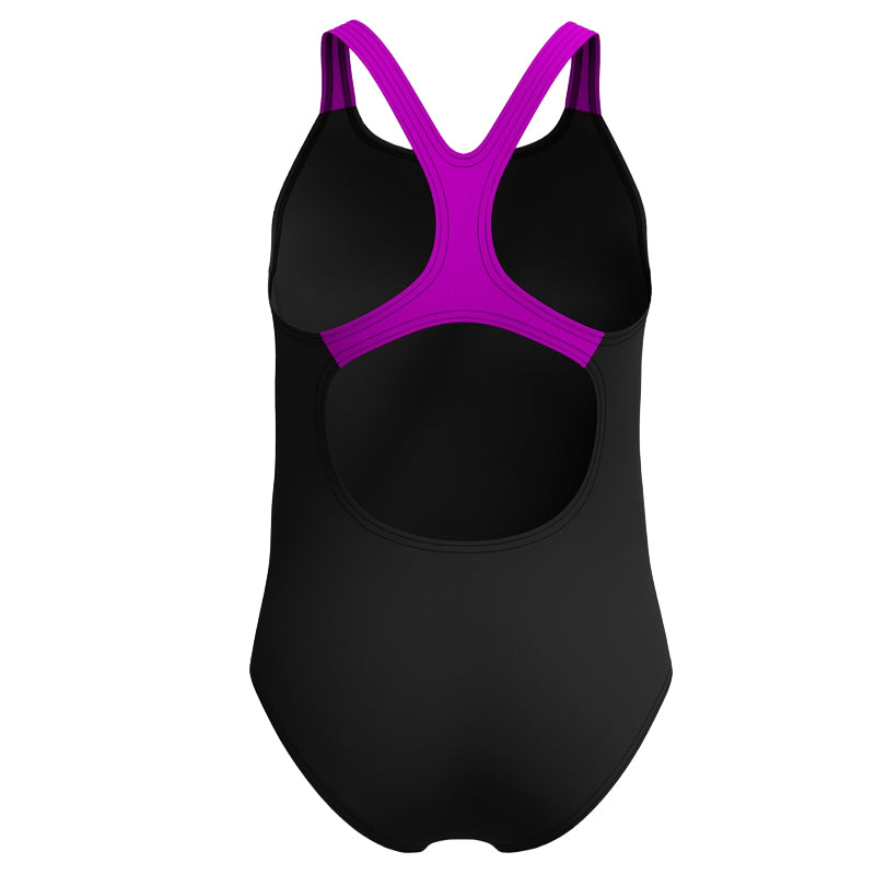 Costume bambina Medley Logo