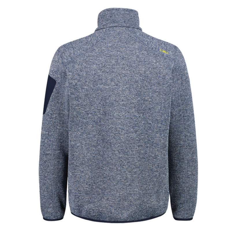 Pile uomo knit-tech mélange