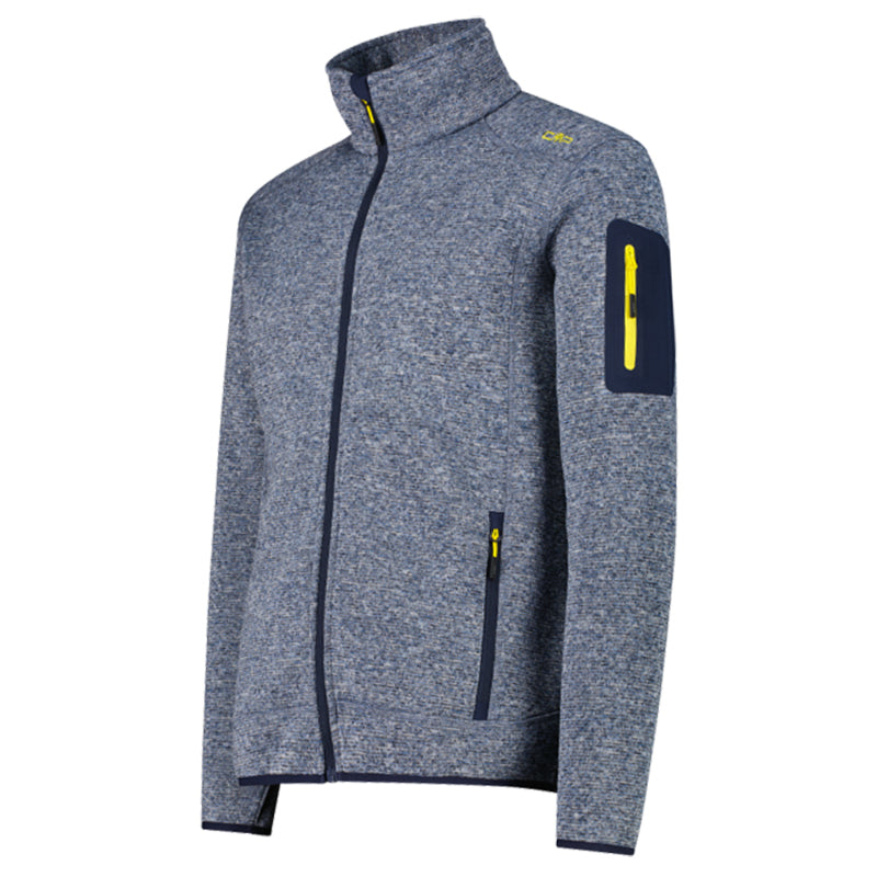 Pile uomo knit-tech mélange