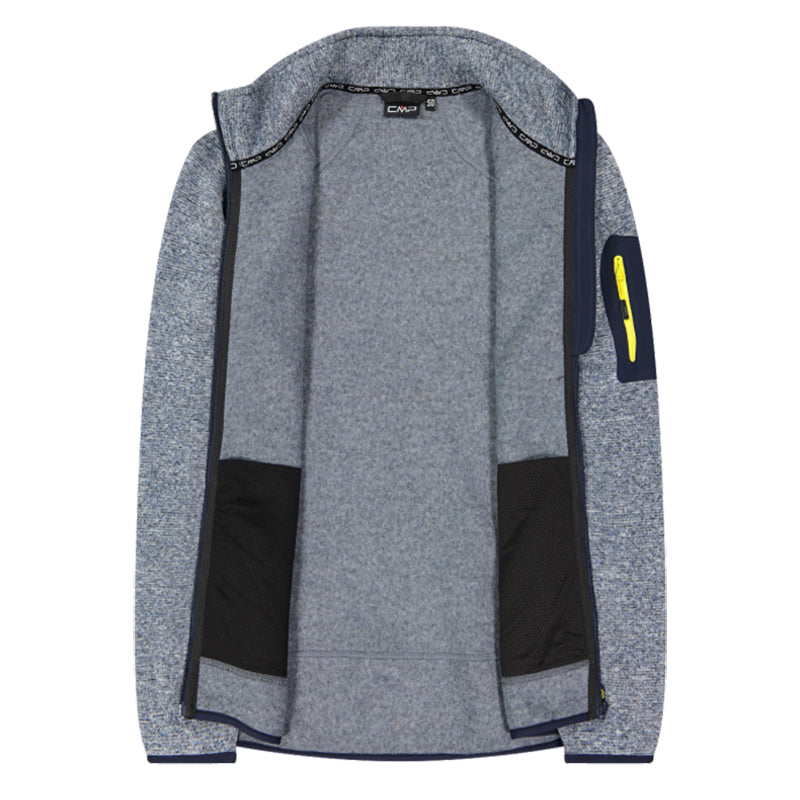Pile uomo knit-tech mélange