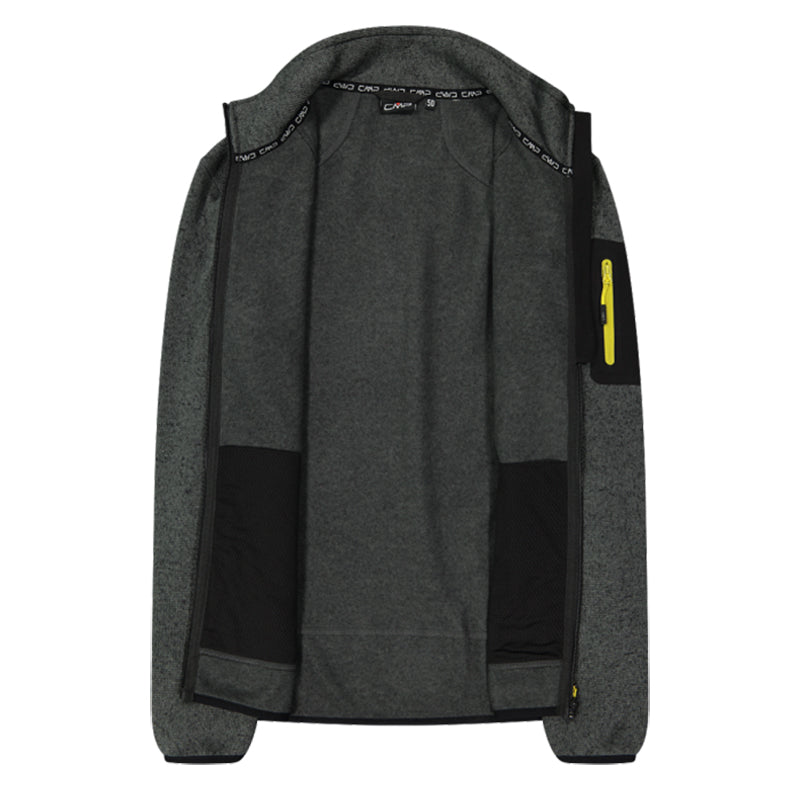 Pile uomo knit-tech mélange