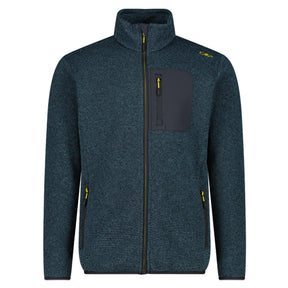Pile uomo zip knit tech