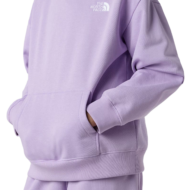 Felpa bambina oversize Essential