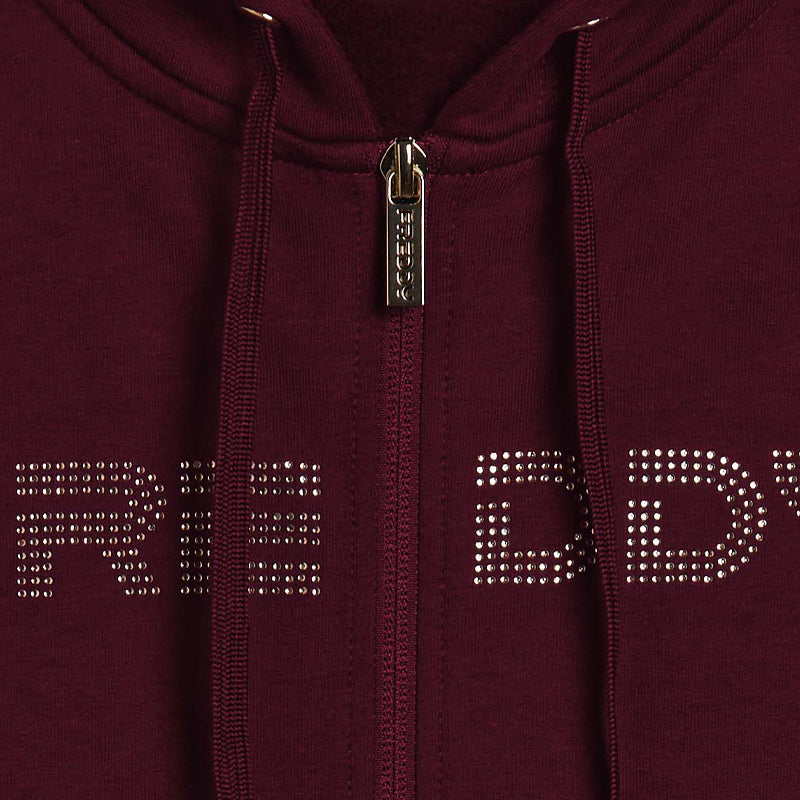 Felpa donna banda logo