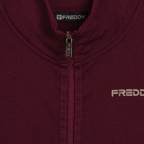 Felpa donna logo minimal