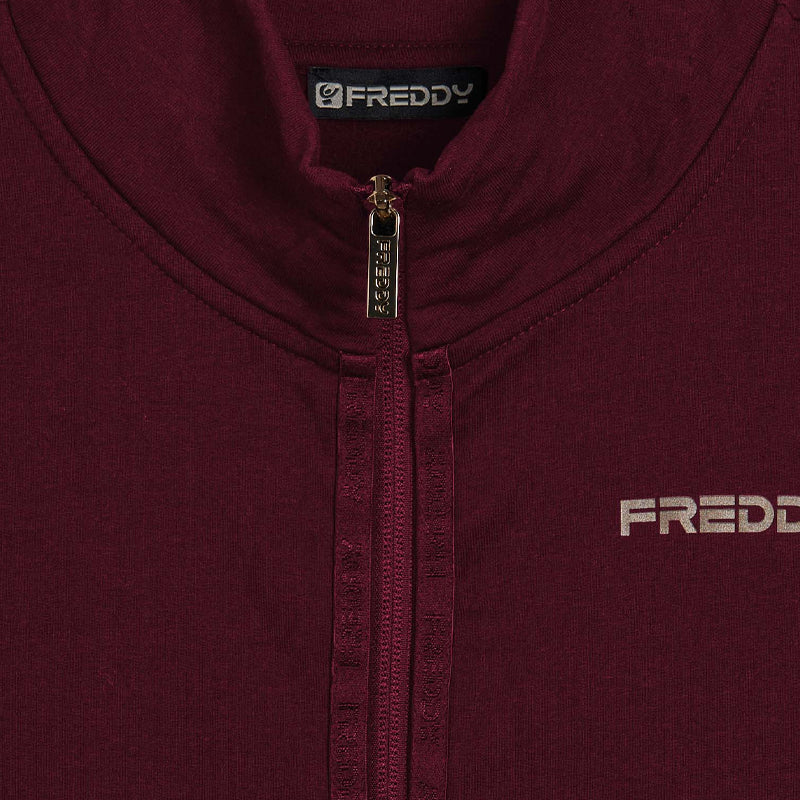 Felpa donna logo minimal