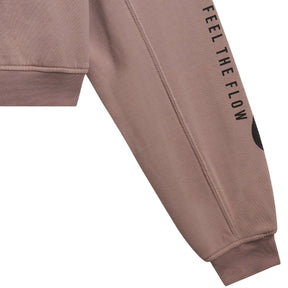 Felpa donna cropped street art