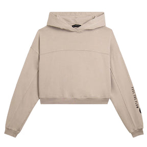 Felpa donna cropped street art