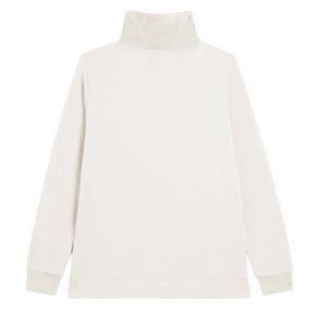 Felpa donna collo velluto