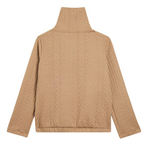 Felpa donna tecnico trecce