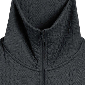 Felpa donna tecnico trecce