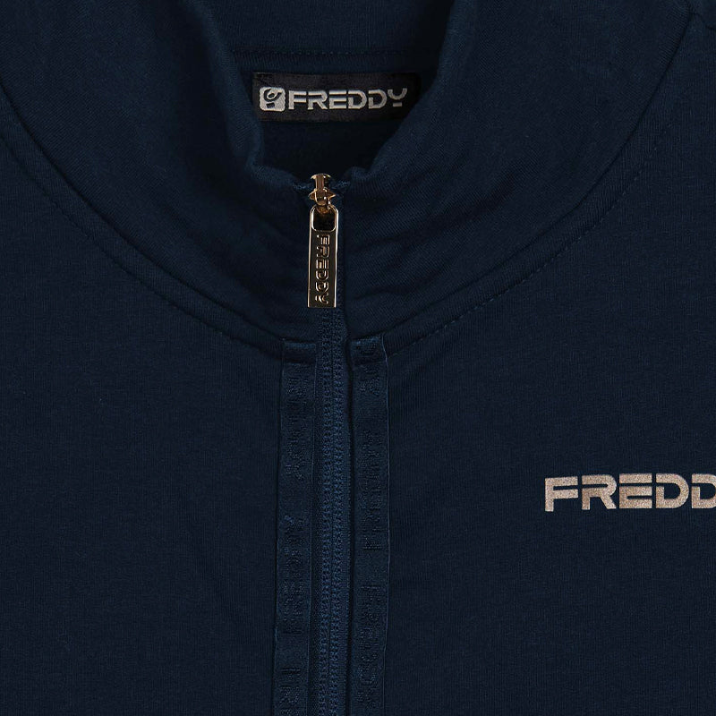 Felpa donna logo minimal