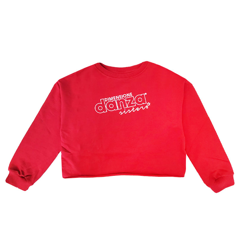 Felpa bambina Crew Crop