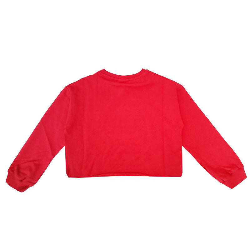 Felpa bambina Crew Crop