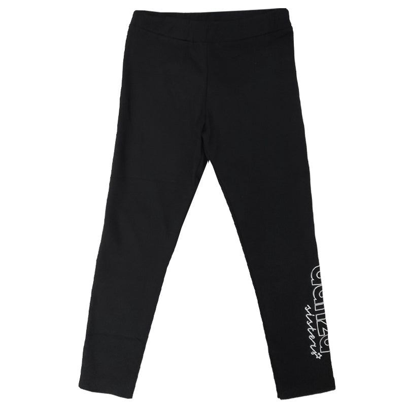 Leggings bambina scritta