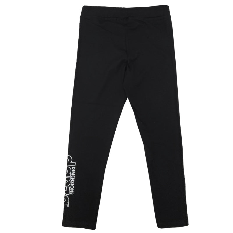 Leggings bambina scritta