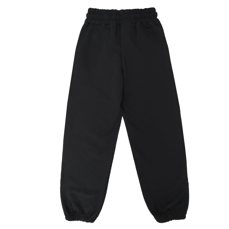 Pantalone bambina polsini