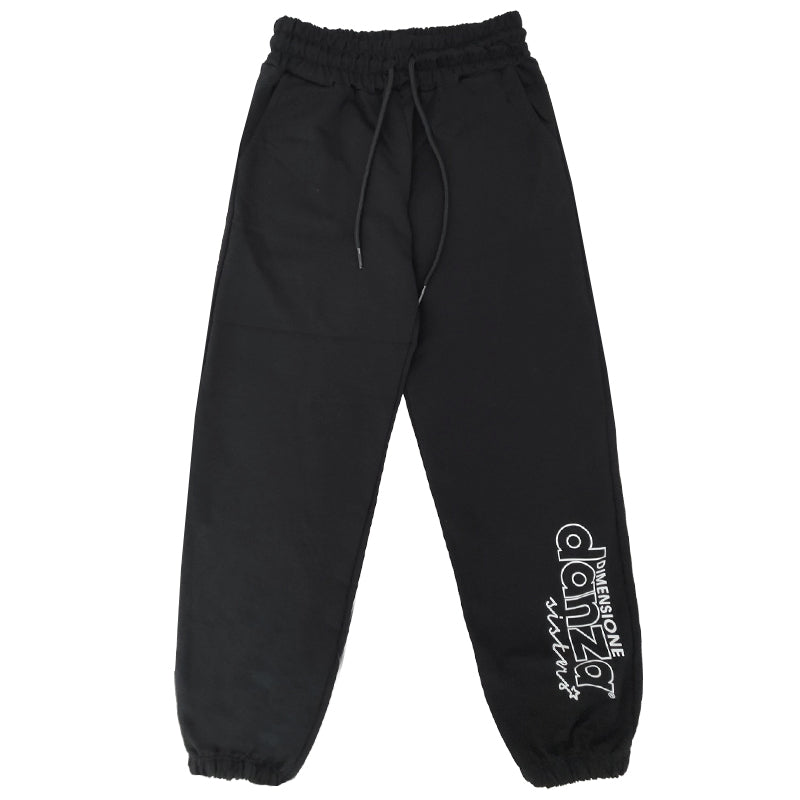 Pantalone bambina polsini