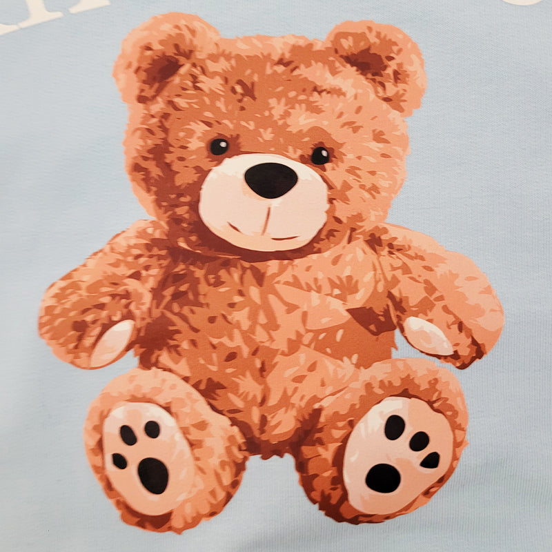 Felpa bambina Bear Clean