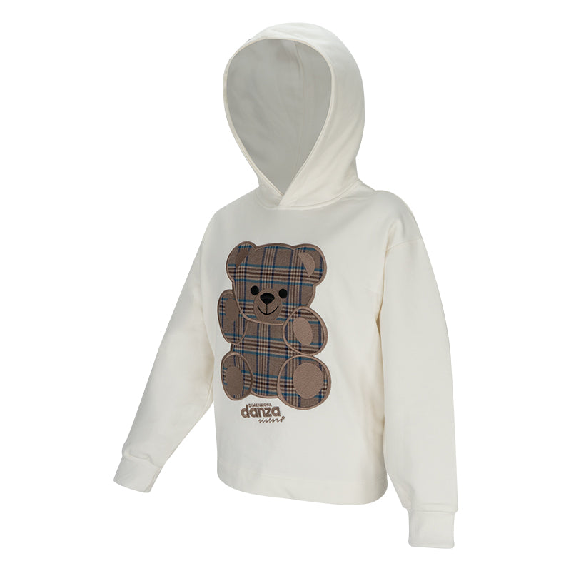 Felpa bambina Bear Clean